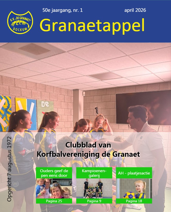 De nieuwste Granaetappel is uit!