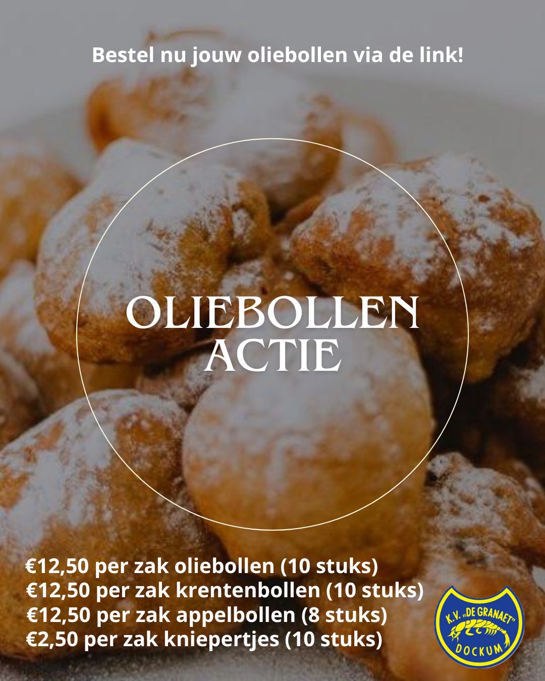 🎆 Oliebollenactie – 30 december 🎆