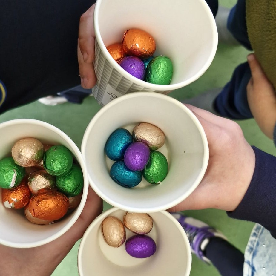 Paaseieren zoeken bij De Granaet