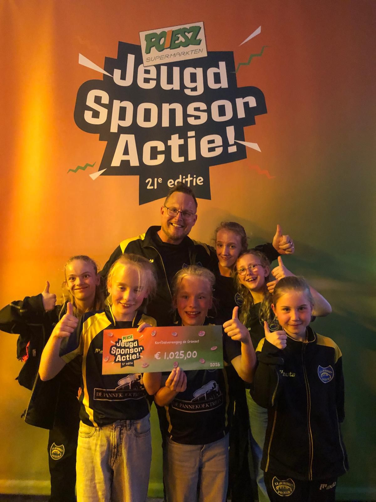 Mooie opbrengst Poiesz Jeugd Sponsor Actie