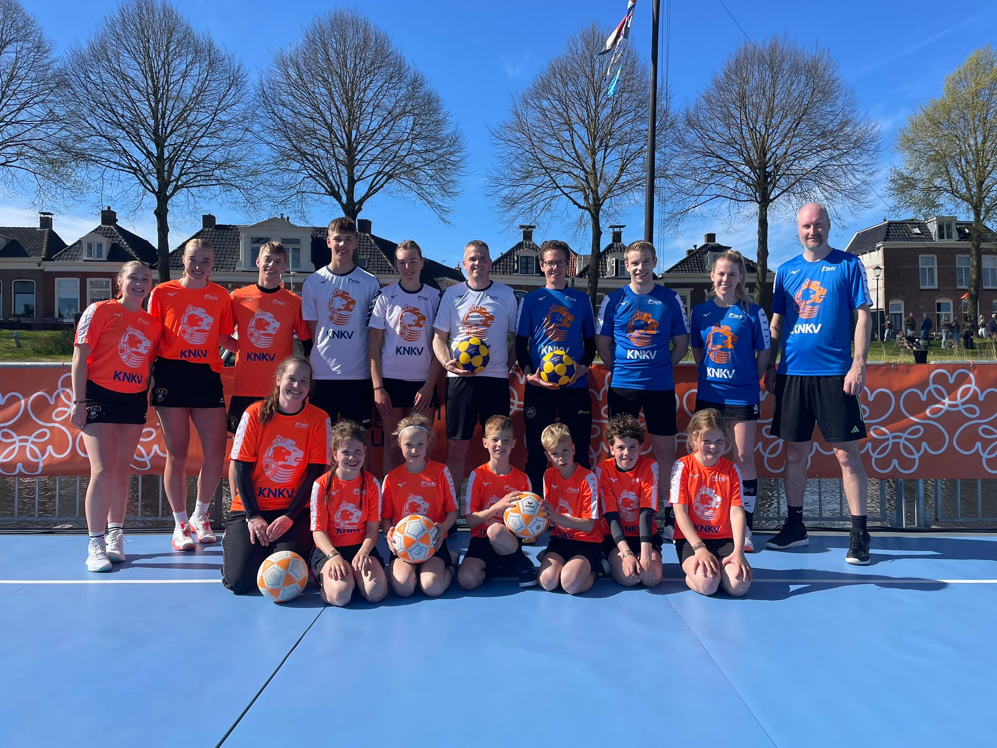 Korfbal voor de koning: De Granaet schittert tijdens Keningsdei