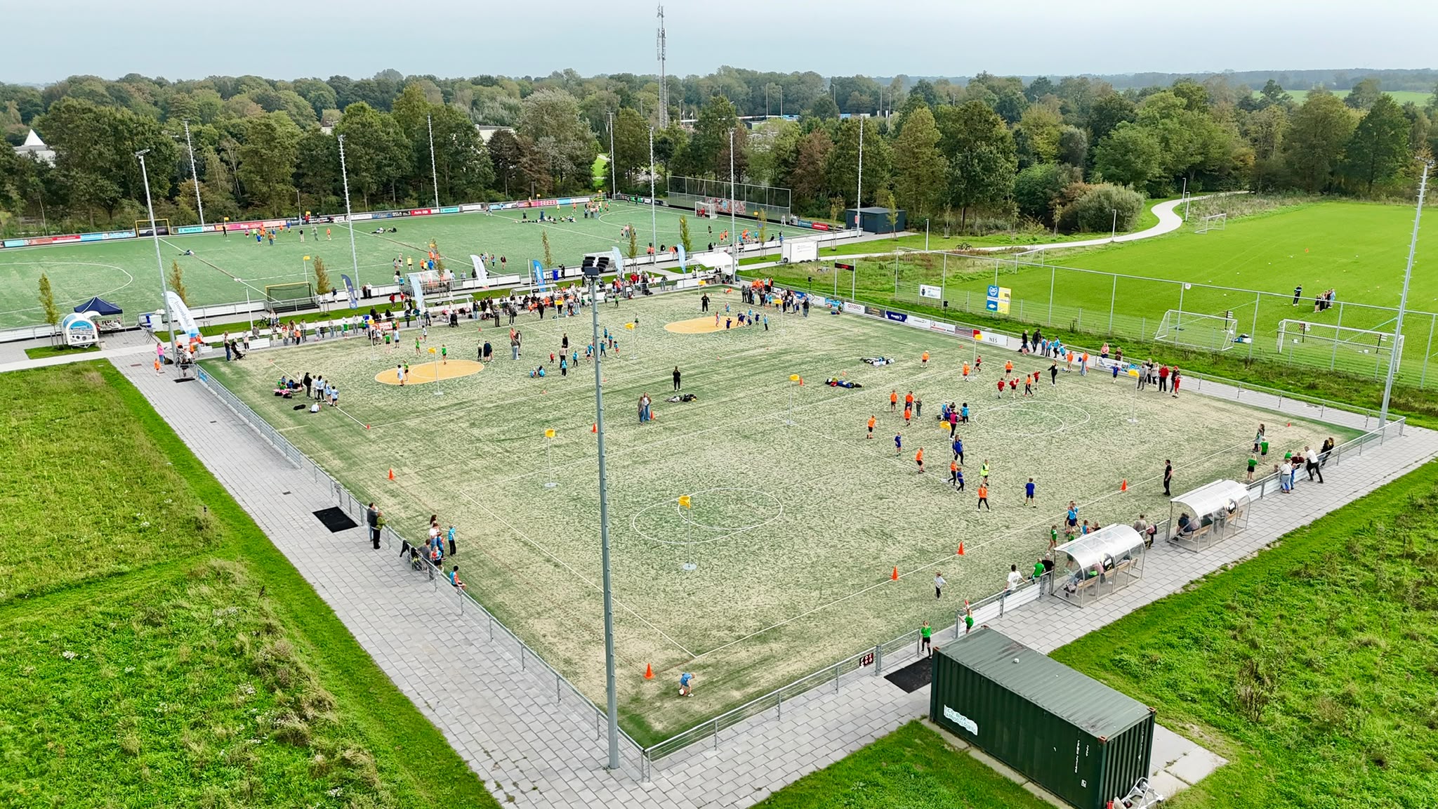 45 teams in actie tijdens prachtig schoolkorfbaltoernooi